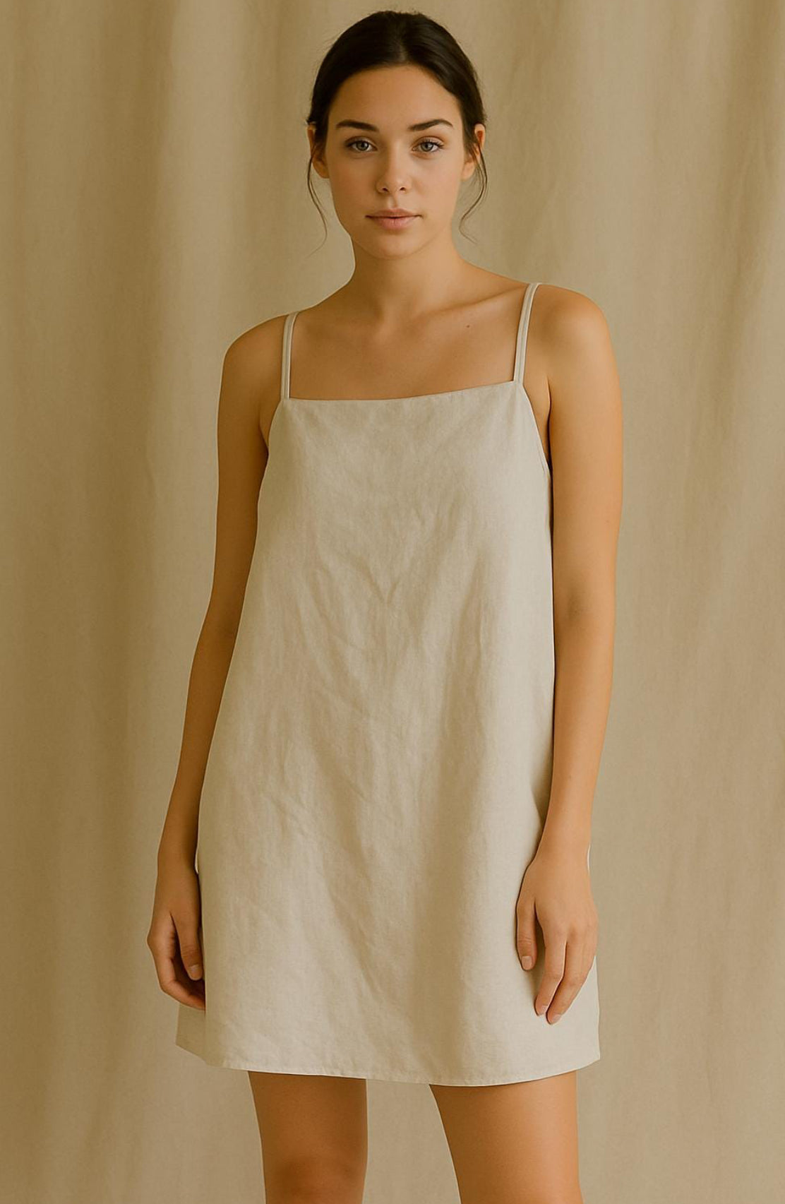 LINEN DRESS
