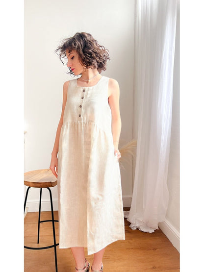 LINEN DRESS