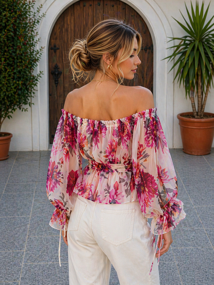 OFF-SHOULDER TOP