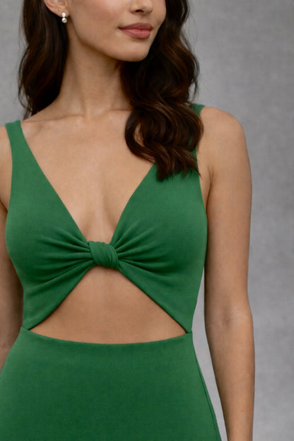 ALINA CUT-OUT KNOT DRESS