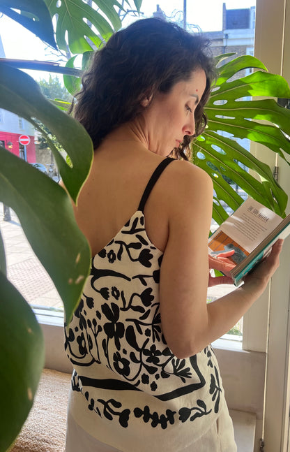 JARDIN LINEN CAMI