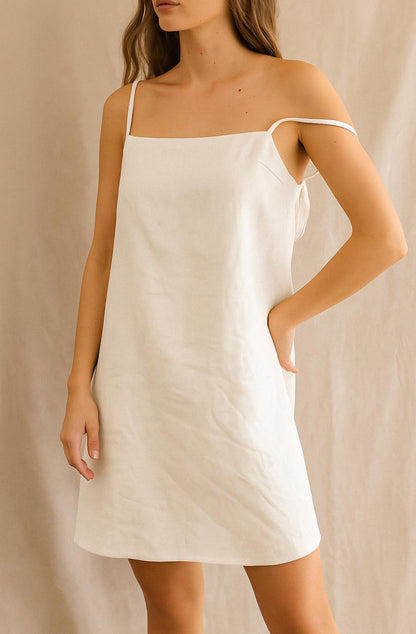 LINEN DRESS