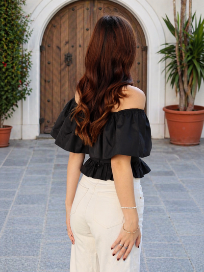 RUFFLE TOP