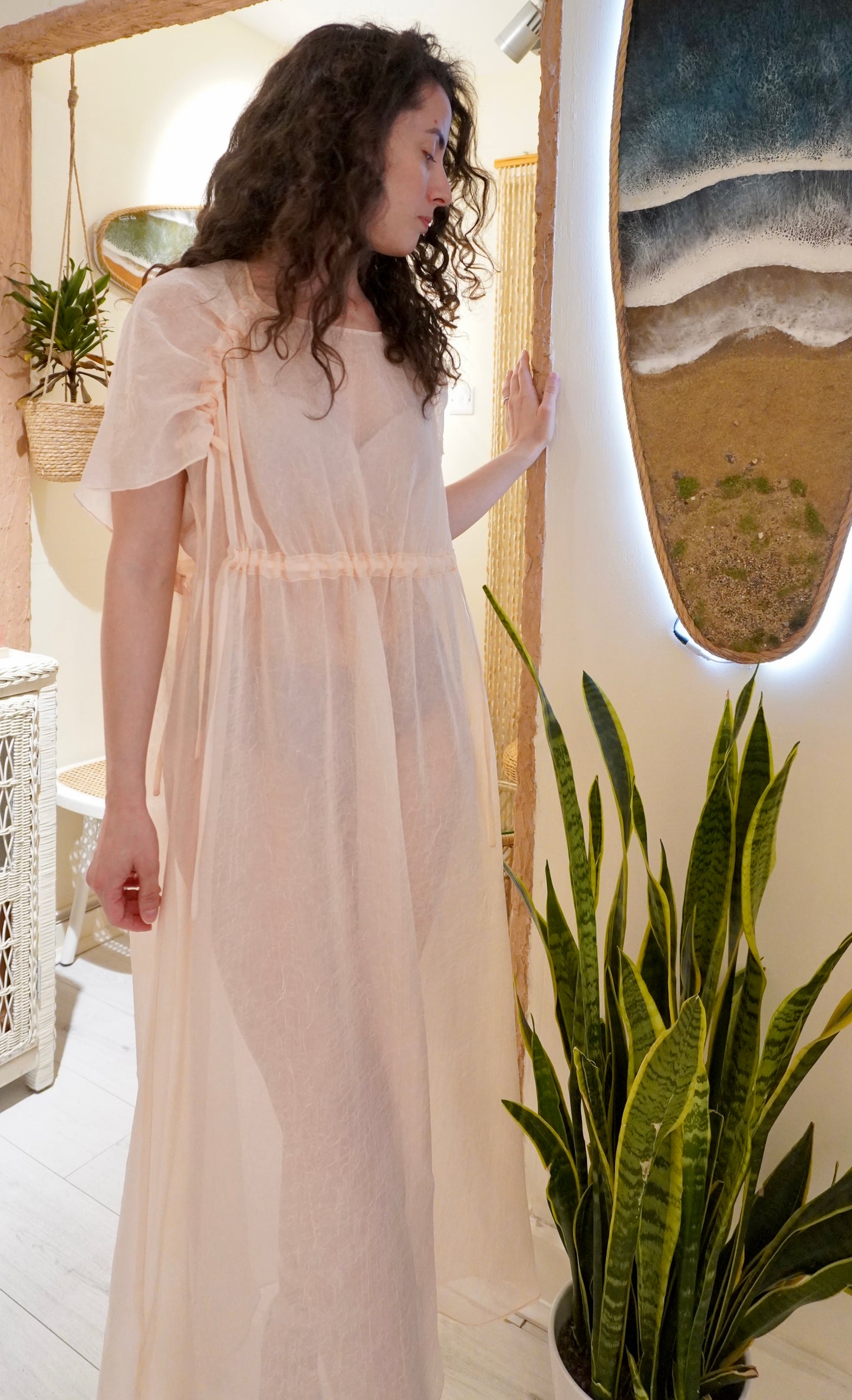 WHISPER CHIFFON DRESS