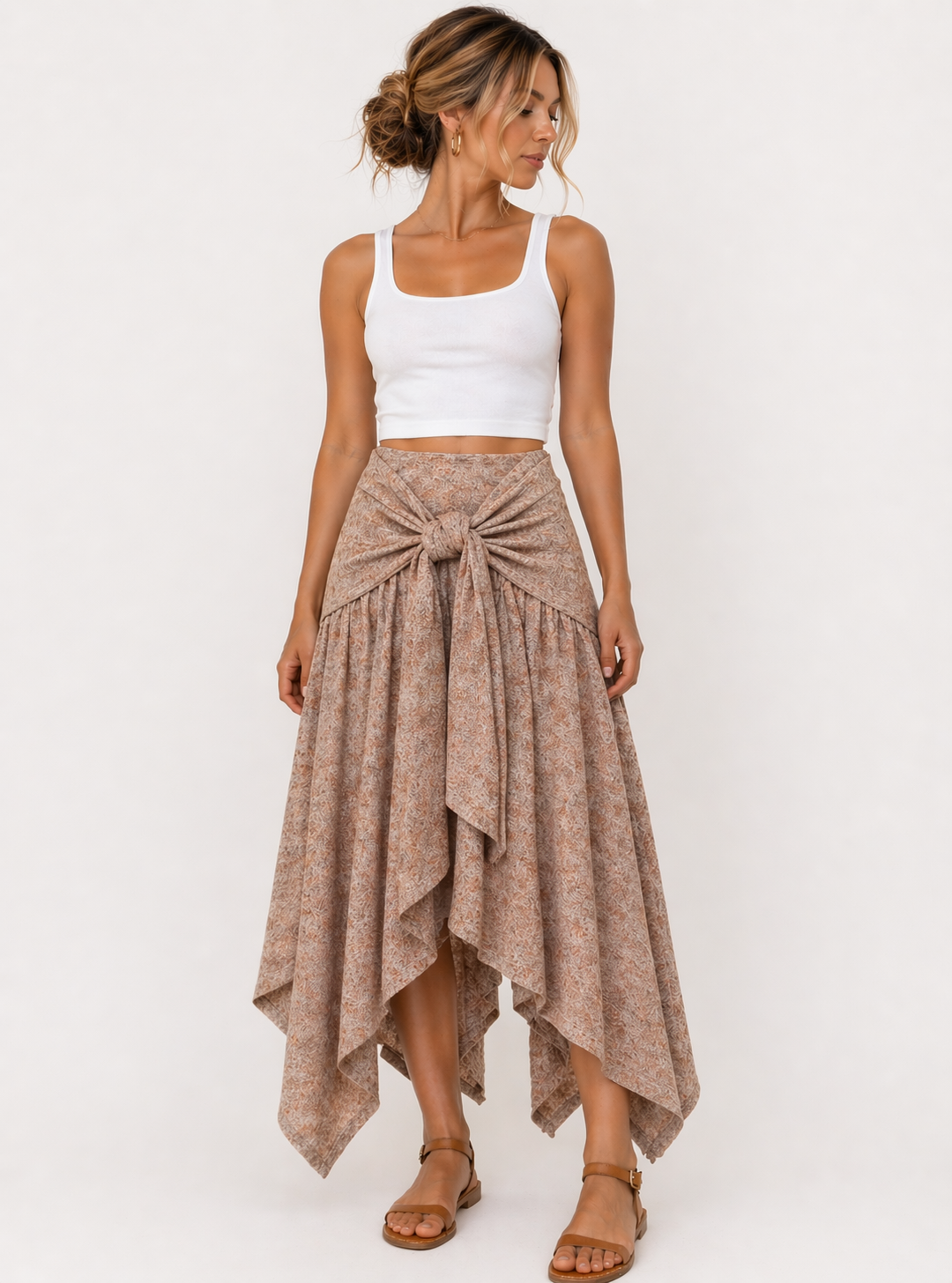 ASYMMETRICAL SKIRT