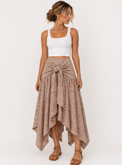 ASYMMETRICAL SKIRT