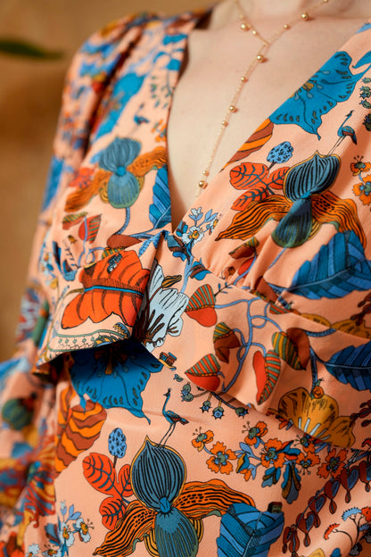 LIBERTY PRINT SILK DRESS
