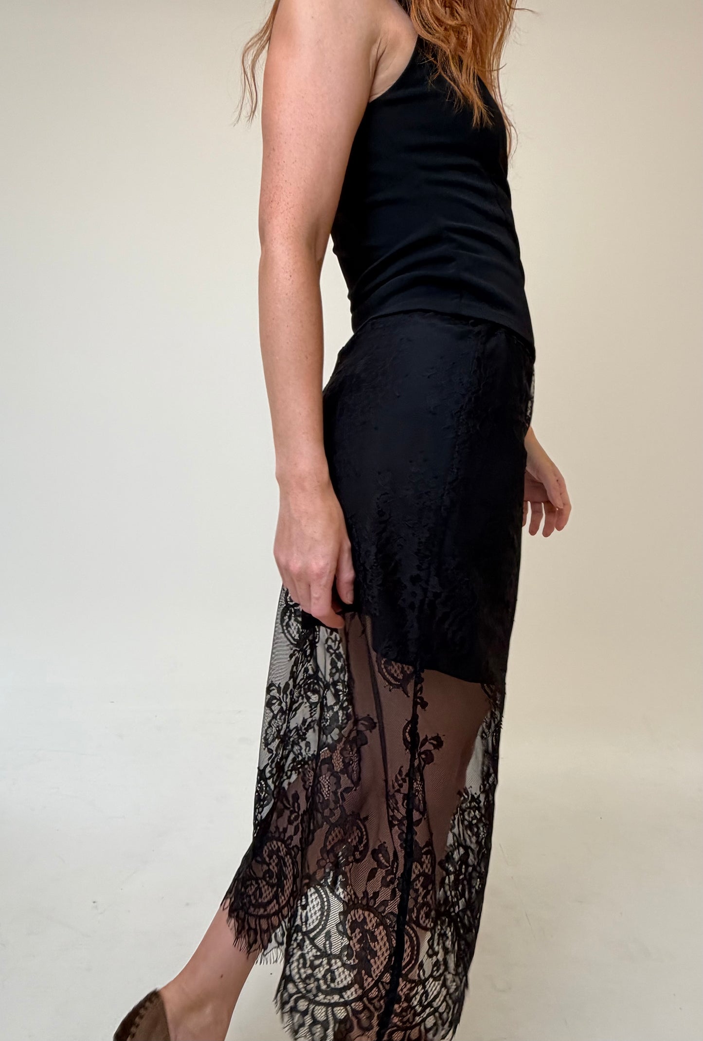 ELEONORA LACE SKIRT