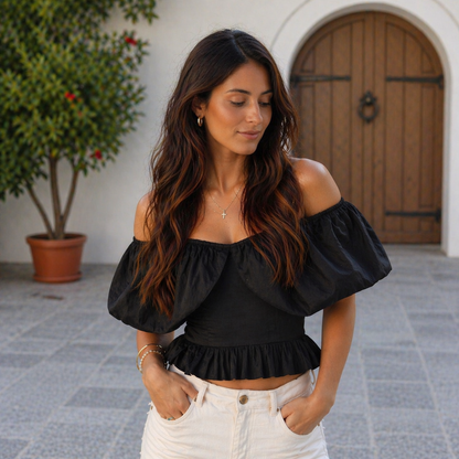 RUFFLE TOP
